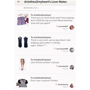 Sweet & lovely Love Notes ❤️❤️